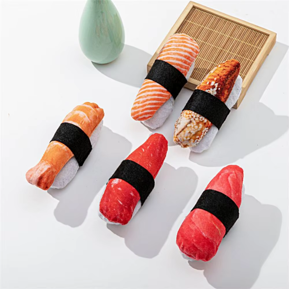 Sushi Catnip Chew Toy